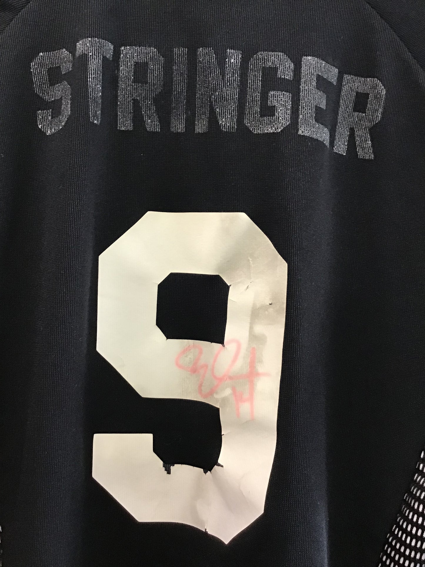 Vintage Adidas DC United Autographed Stringer #9 Jersey, Size S