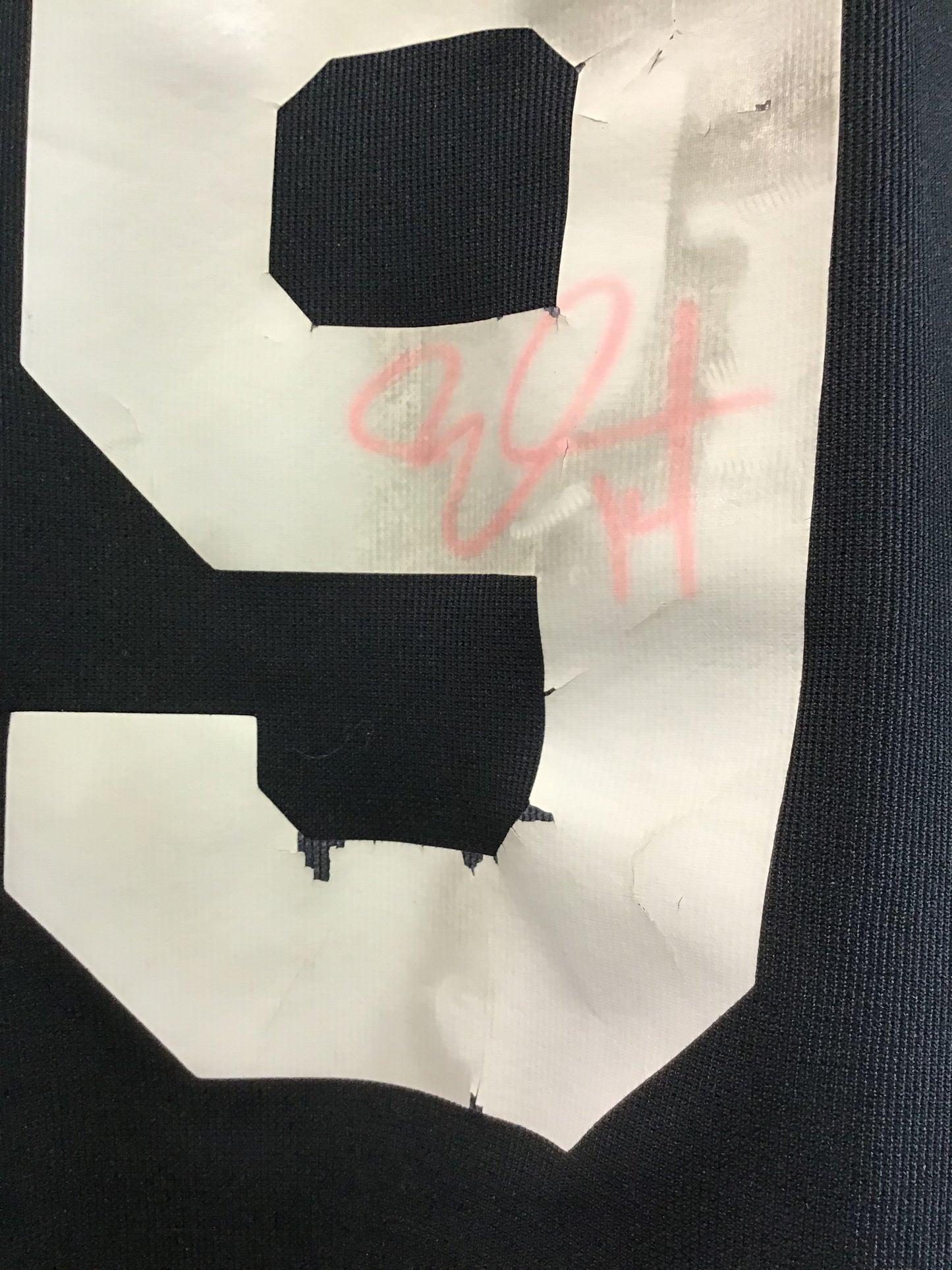 Vintage Adidas DC United Autographed Stringer #9 Jersey, Size S