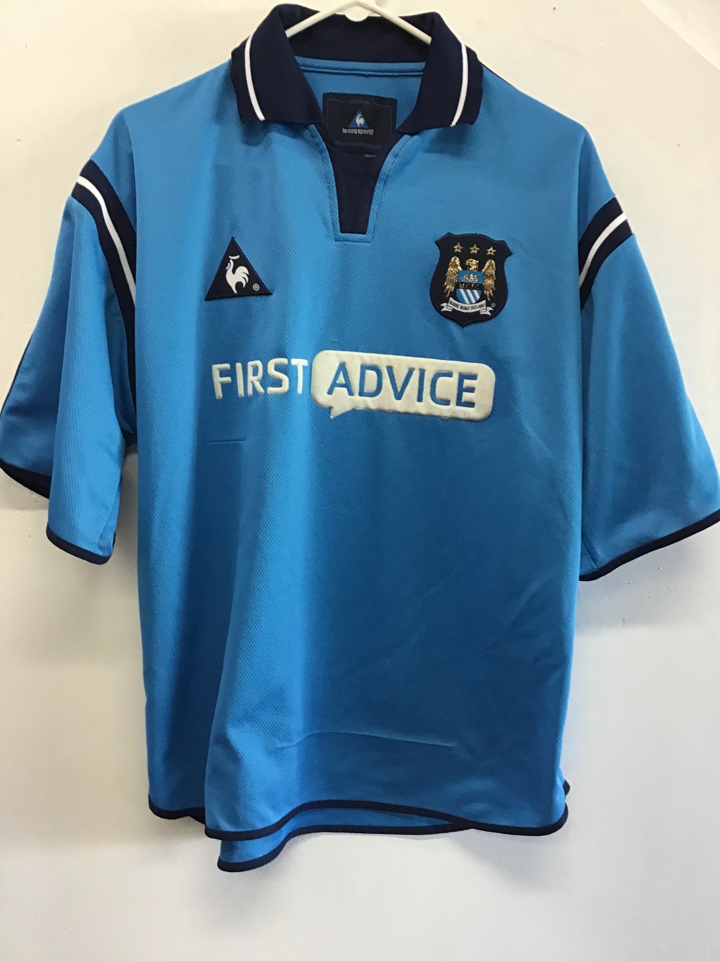 Le Coq Sportif MCFC Golf Shirt, Size 38”/40”