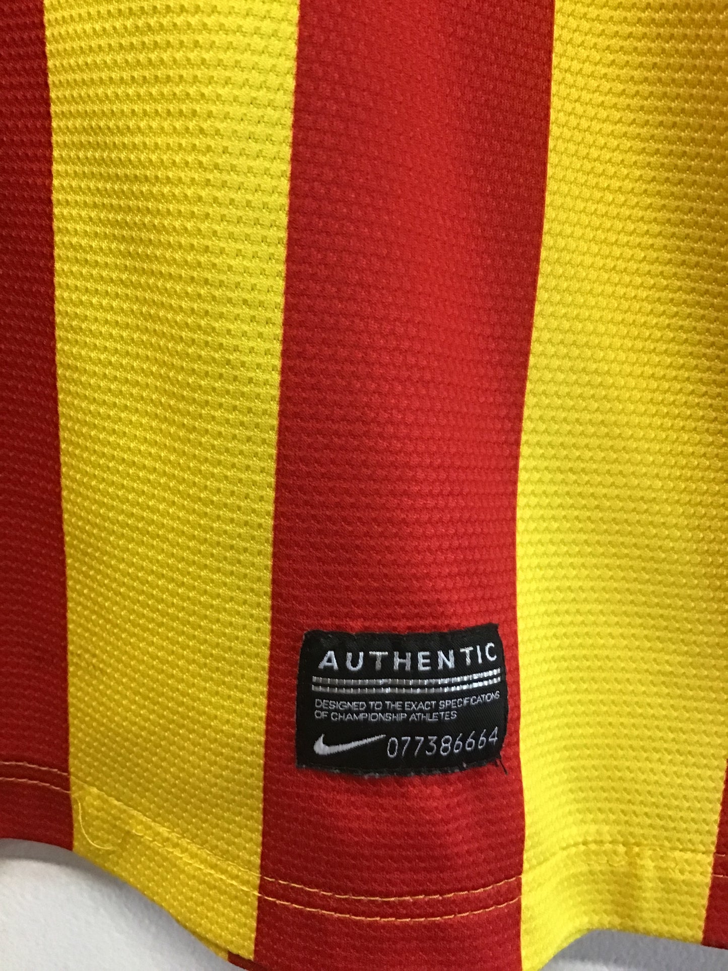 FCB Barcelona Nike Authentic Jersey, Size M