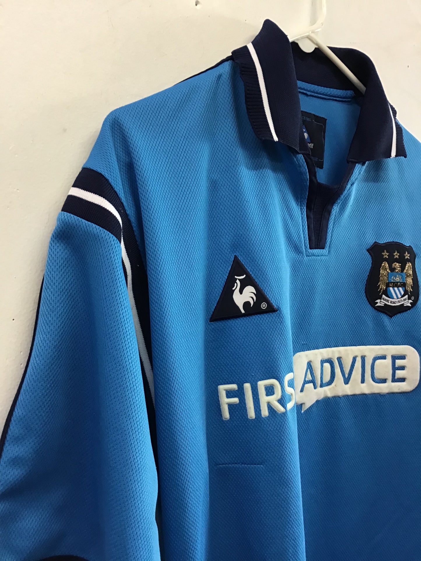 Le Coq Sportif MCFC Golf Shirt, Size 38”/40”