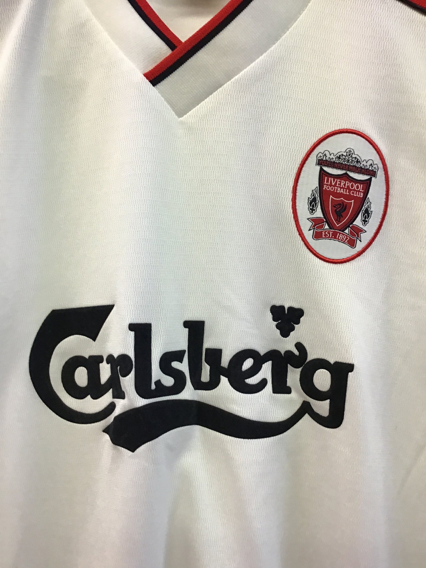 Retro LFC Authentic LFC Carlsberg Jersey, Size M