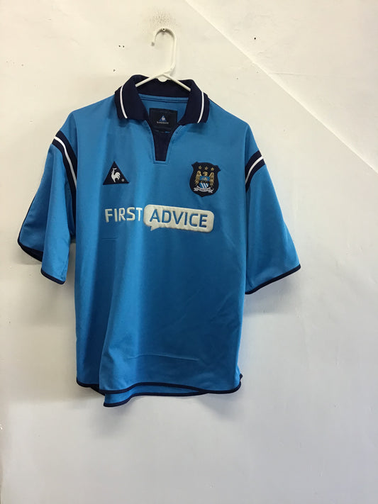 Le Coq Sportif MCFC Golf Shirt, Size 38”/40”