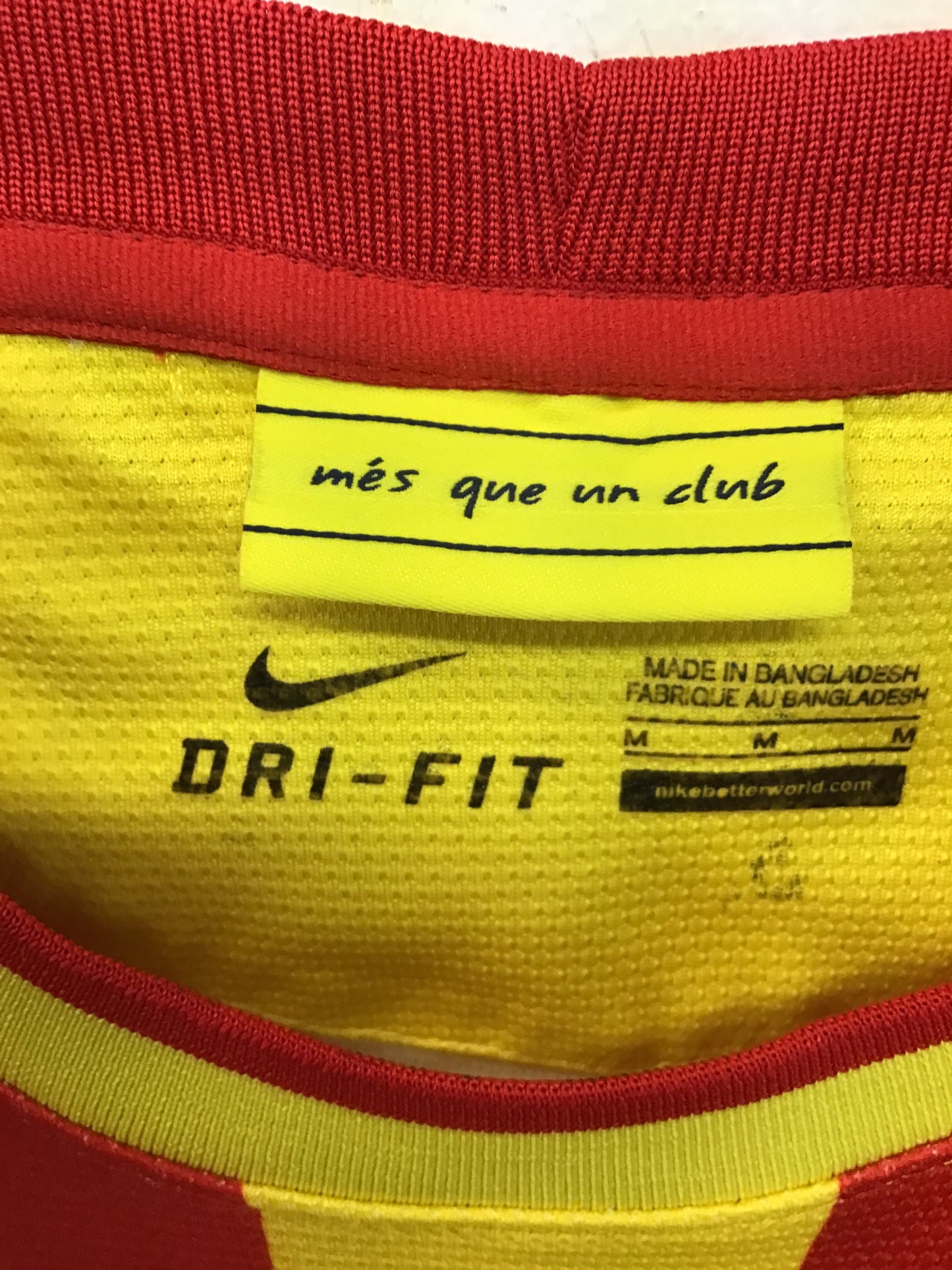 FCB Barcelona Nike Authentic Jersey, Size M