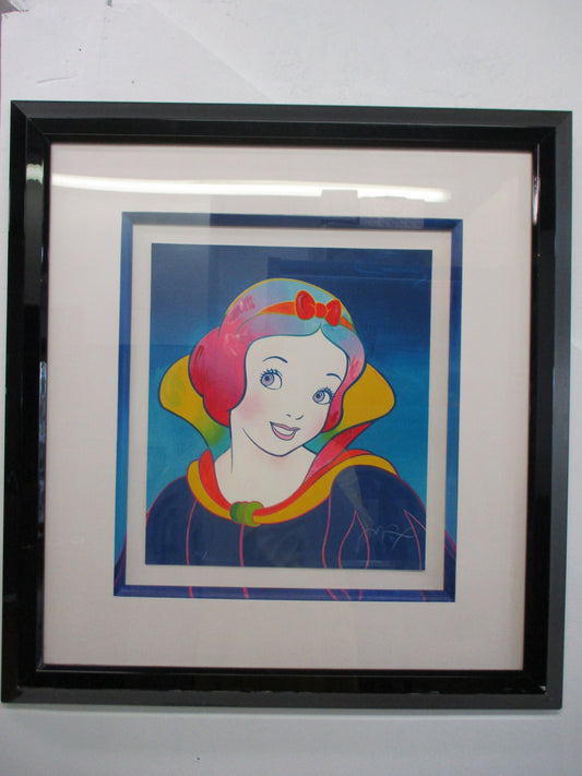 Peter Max "Snow White" Limited Edition Serigraph 303/500 Signed