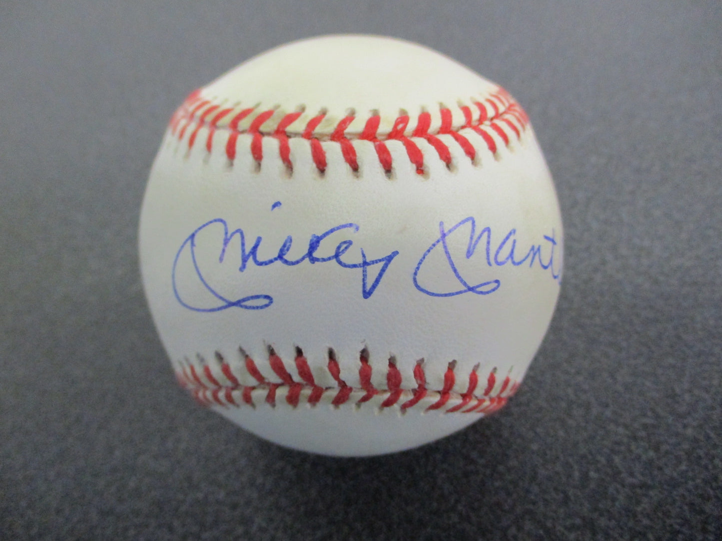 Mickey Mantle Signed Baseball - A Legendary Autographed Keepsake