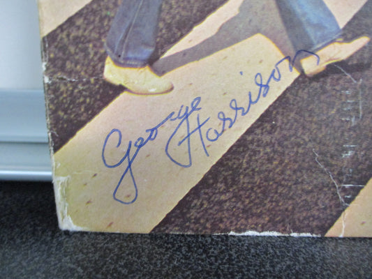 Beatles Abby Road Album Signed by All 4 Beatles Fab 4