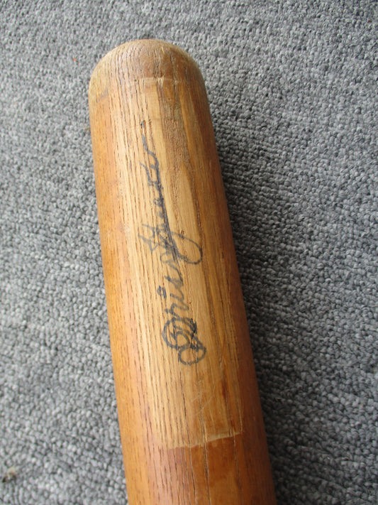 Trish Speaker Signed Baseball Bat Genuine with COA