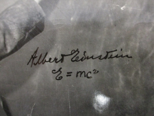 Albert Einstein Signed Photograph