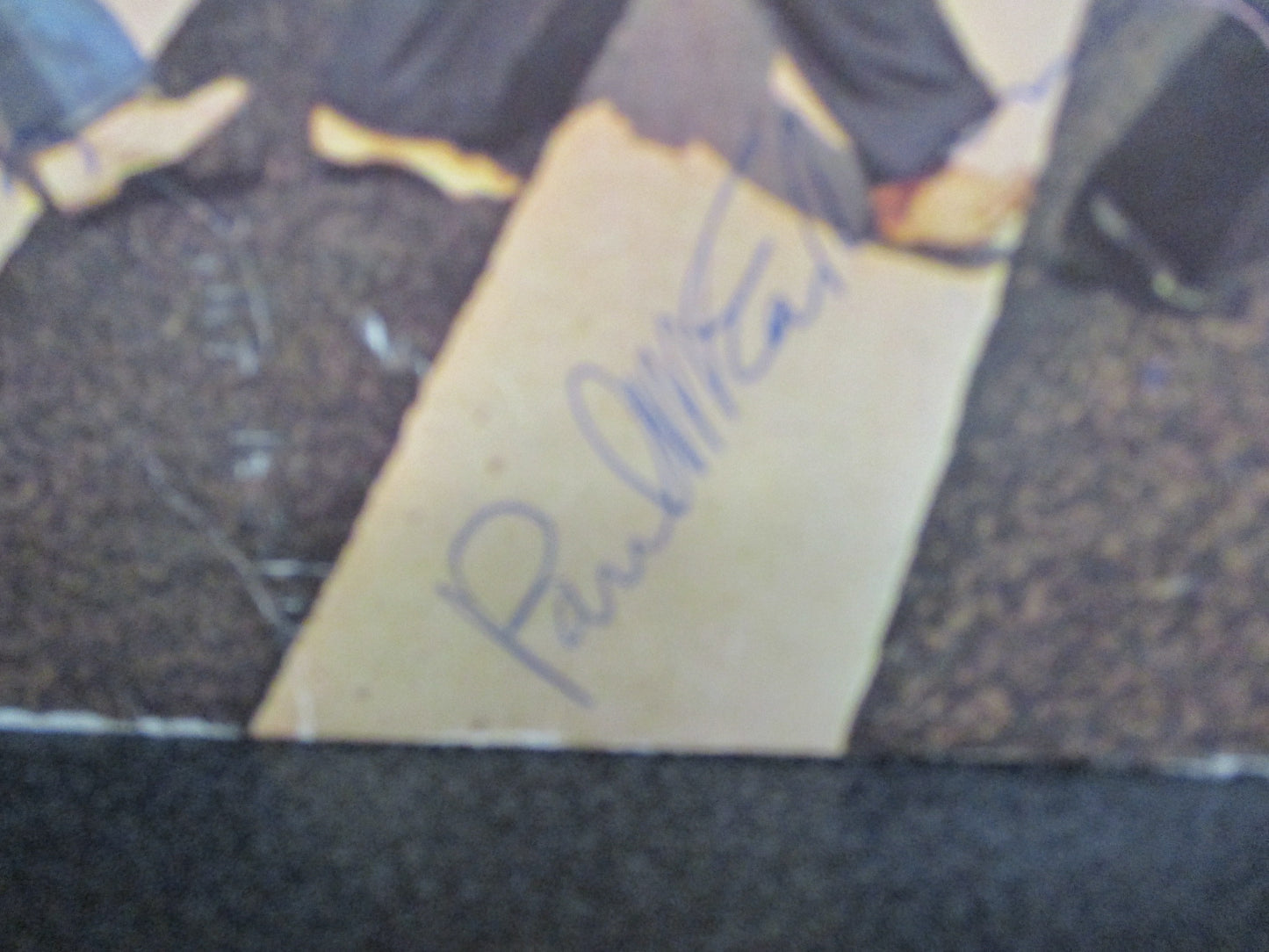 Beatles Abby Road Album Signed by All 4 Beatles Fab 4