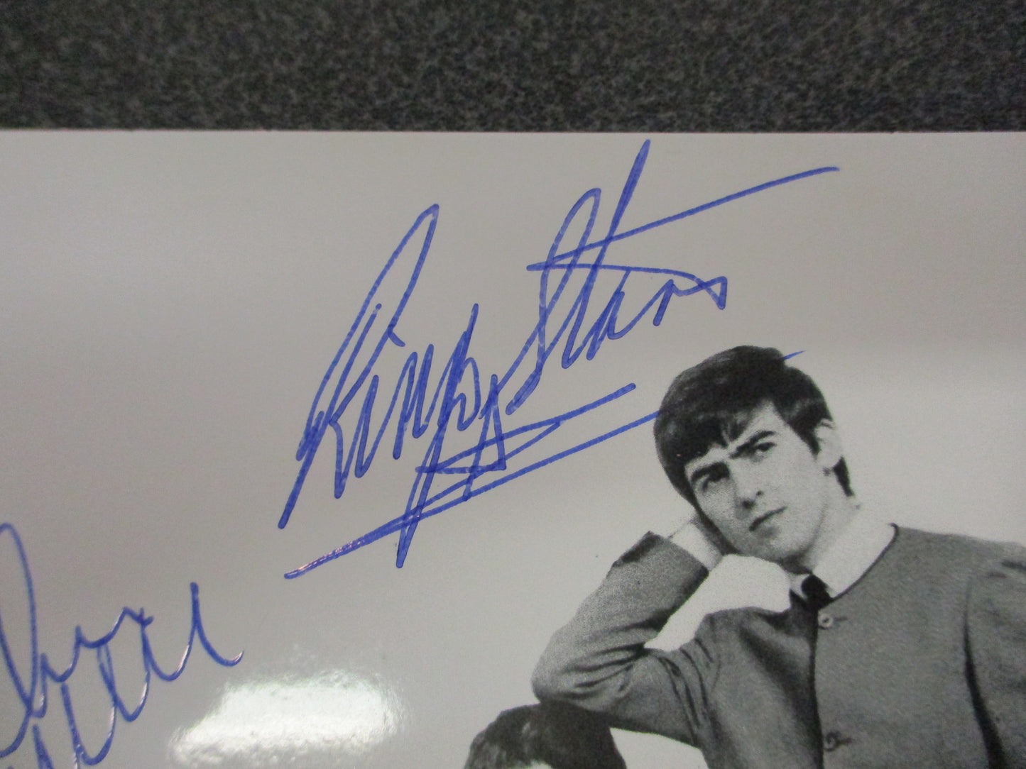 Beatles NEMPIX Photo Signed by all 4 Beatles - Fab 4