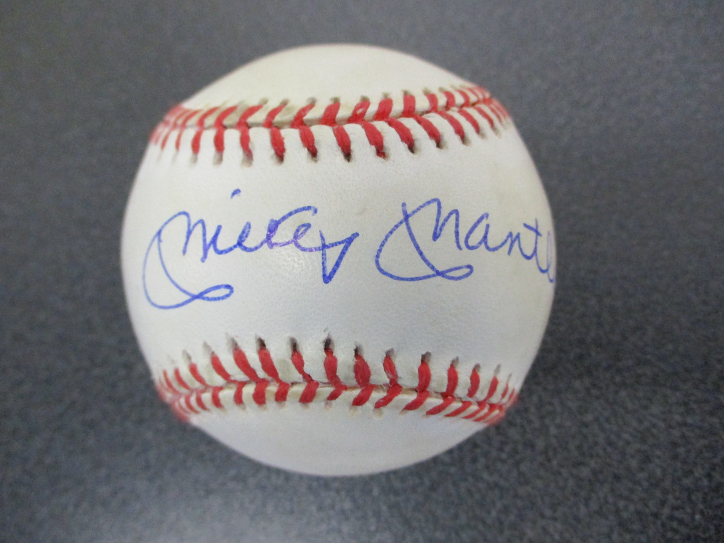 Mickey Mantle Signed Baseball - A Legendary Autographed Keepsake