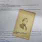 Jefferson Davis Signed CDV Card (Carte de Visite) w/ COA