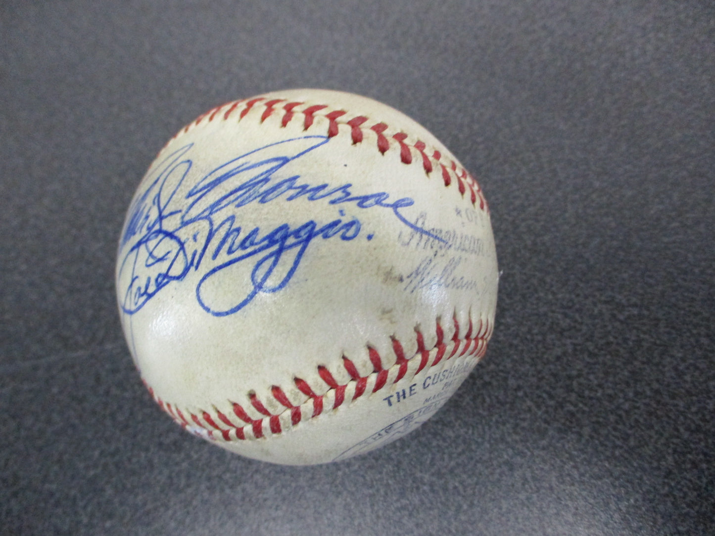 Marilyn Monroe / Joe DiMaggio Signed Official American League Baseball
