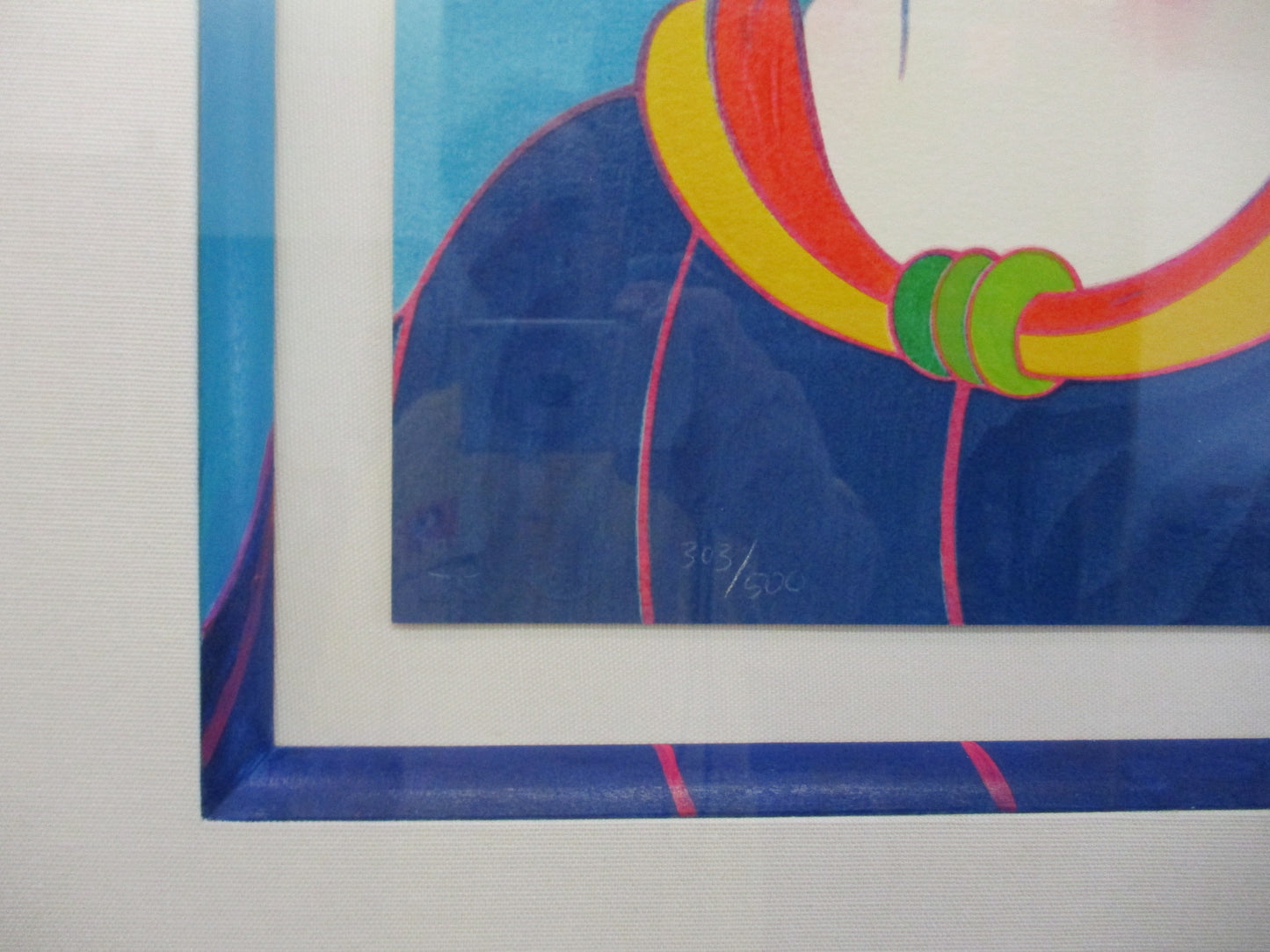 Peter Max "Snow White" Limited Edition Serigraph 303/500 Signed