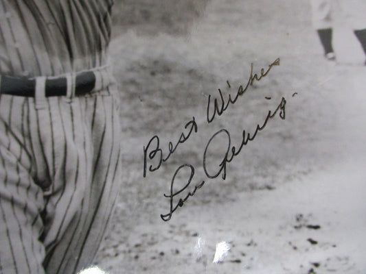 Lou Gehrig Yankees Signed Photo "Best Wishes" 9 1/2" x 8" Circa 1930's