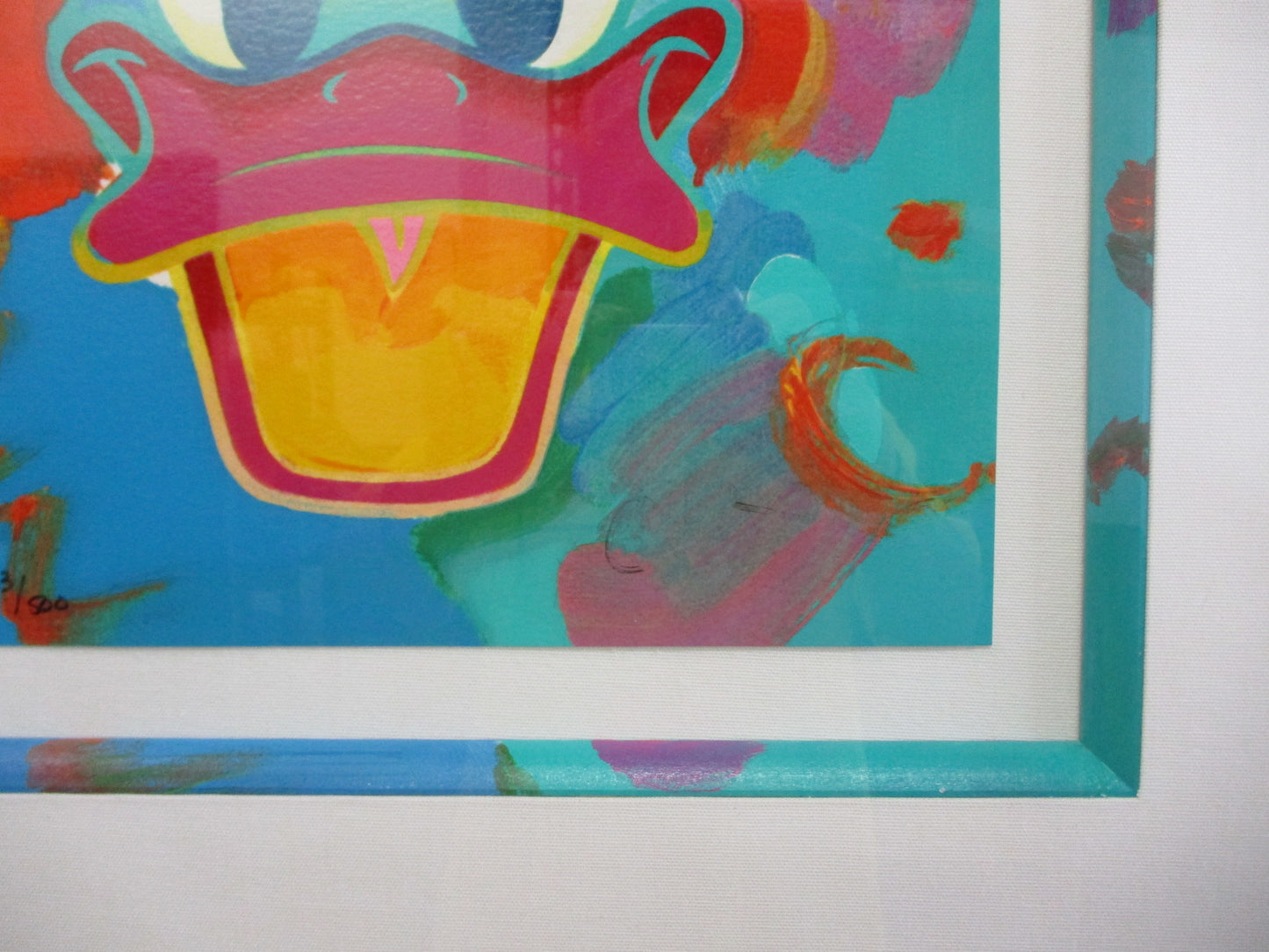 Peter Max "Donald Duck" Limited Edition Serigraph