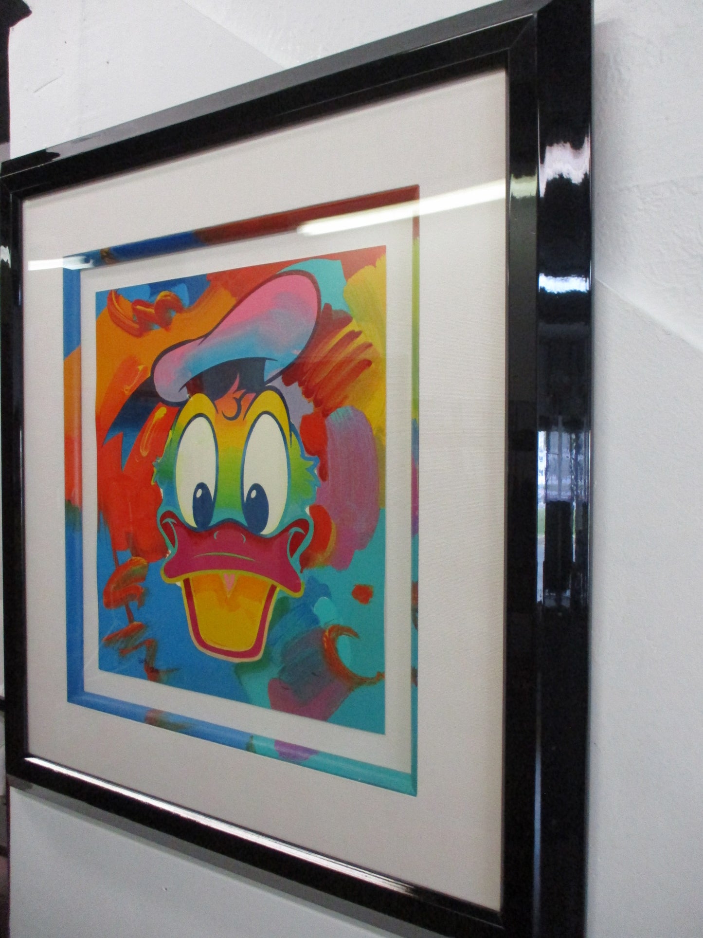 Peter Max "Donald Duck" Limited Edition Serigraph