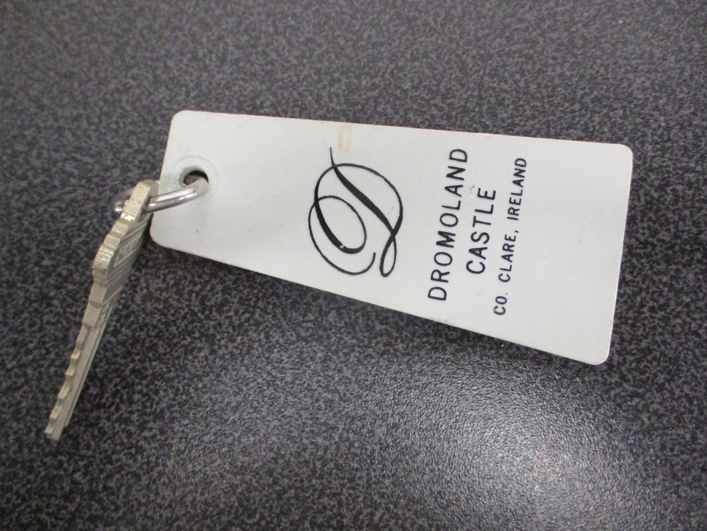 Vintage Dromoland Castle Hotel Clare, Ireland Room Key and Plastic Fob