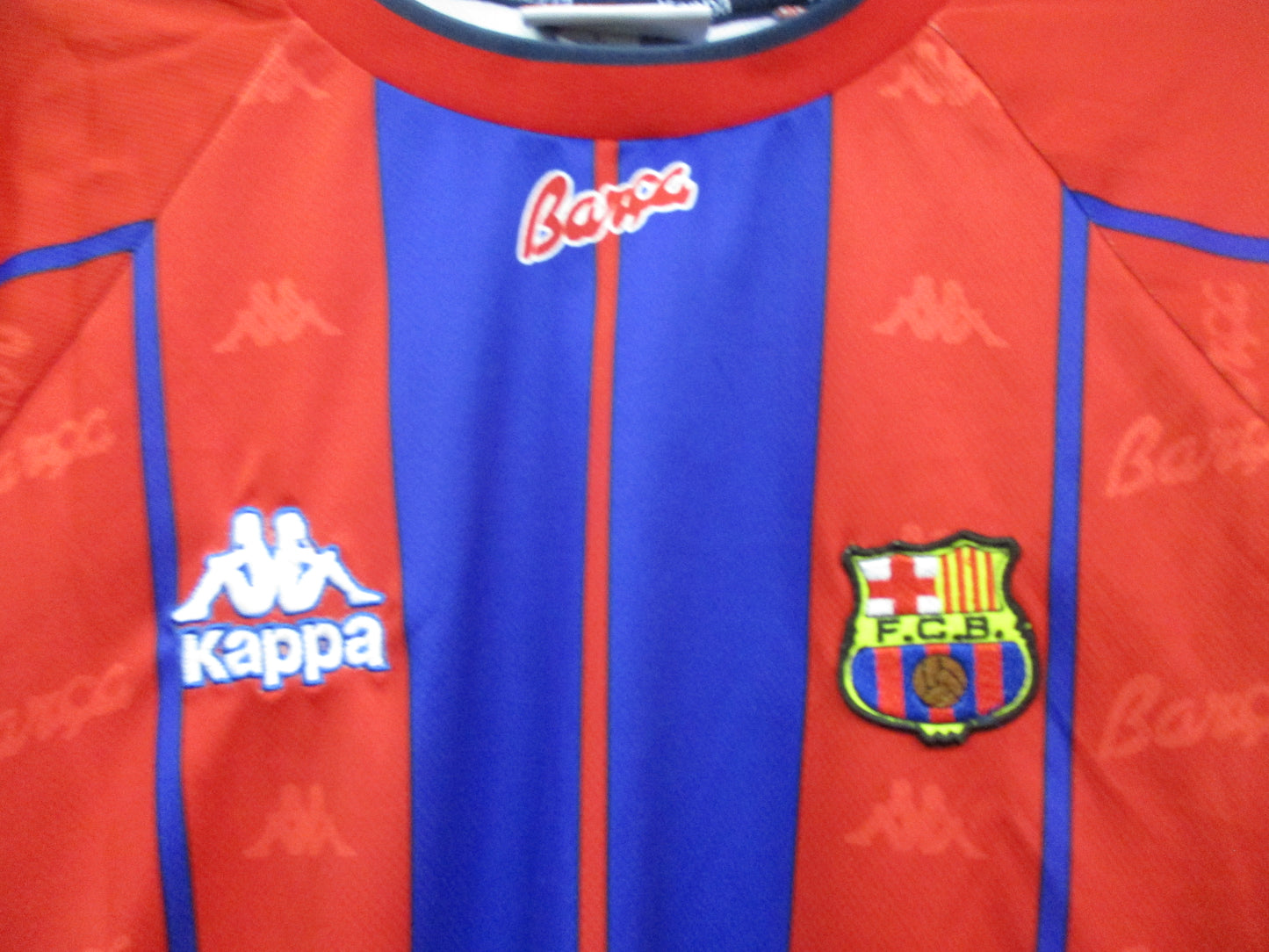 Vintage Kappa Barca FCB Cristiano Ronaldo #9 Jersey, Size L