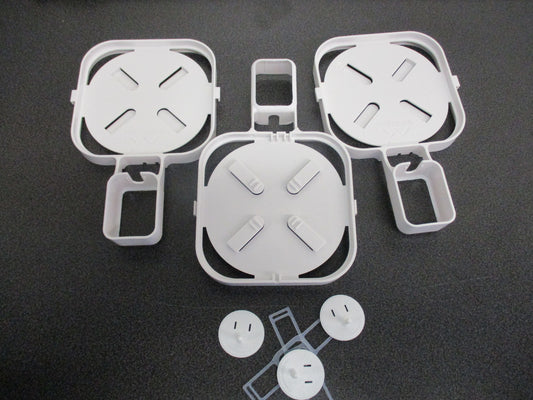 Wall Mount Holder for Eero Pro 6E/Pro 6 Mesh Wi-Fi System Set of 3, NEW