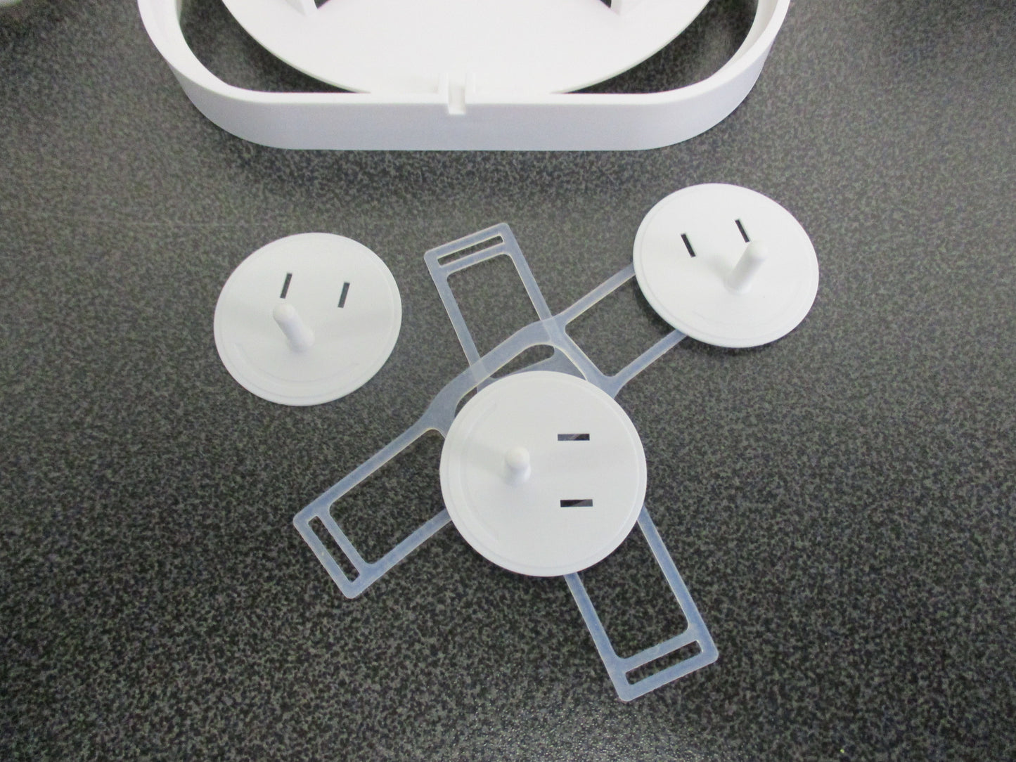 Wall Mount Holder for Eero Pro 6E/Pro 6 Mesh Wi-Fi System Set of 3, NEW