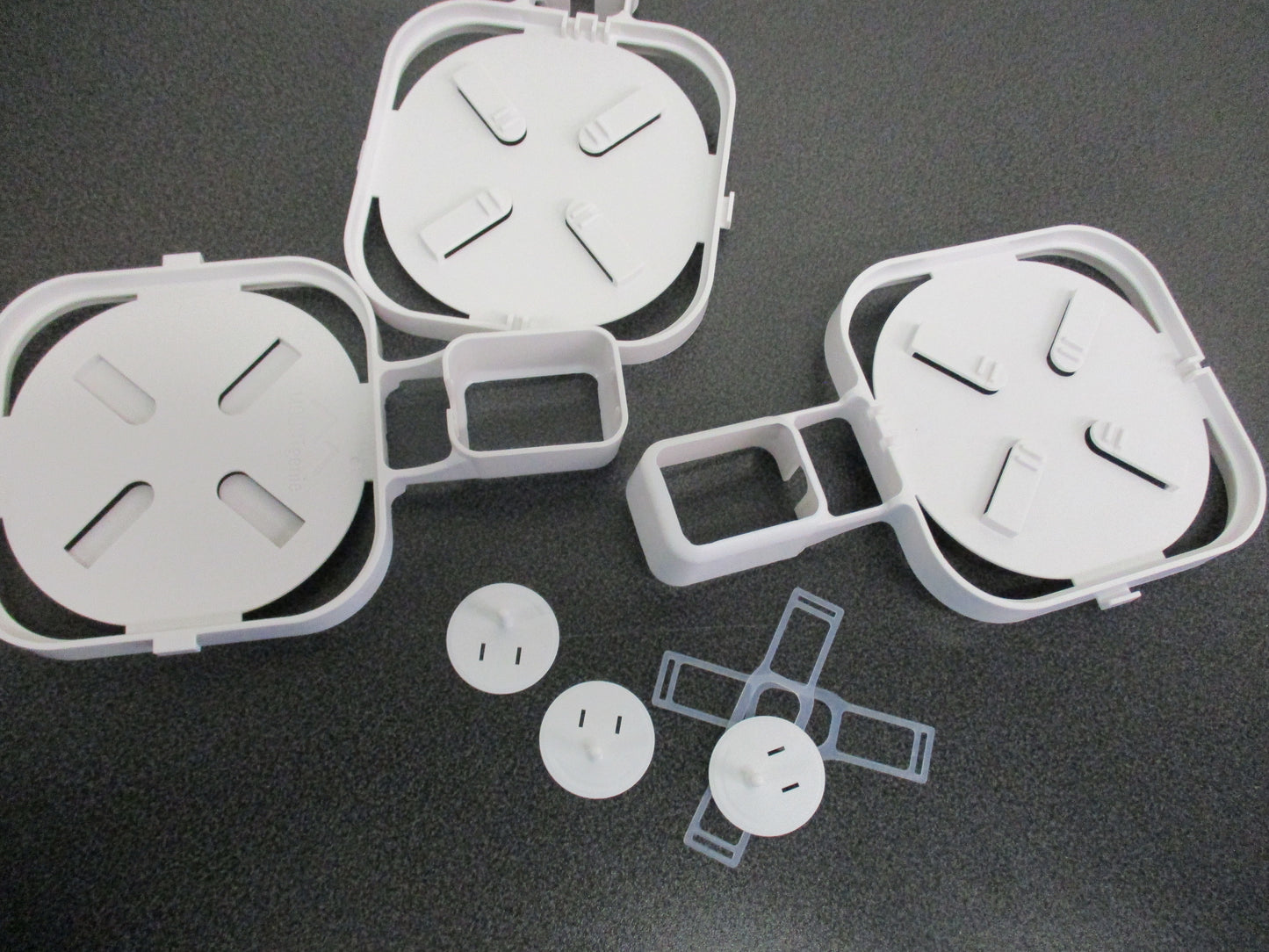 Wall Mount Holder for Eero Pro 6E/Pro 6 Mesh Wi-Fi System Set of 3, NEW