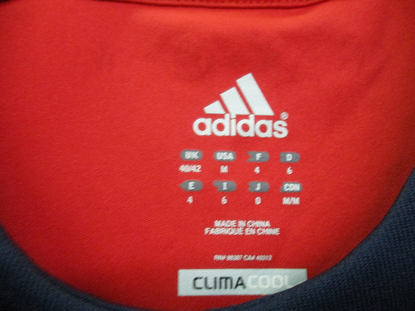 Adidas RFEF Real Federation Espanola de Football ClimaCool Jersey, Size M