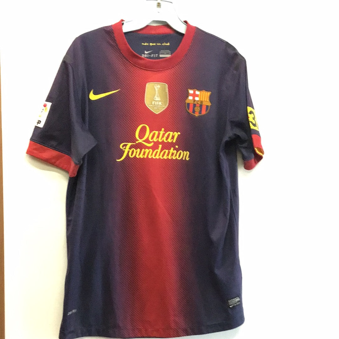 Nike FCB Messi#10 FIFA Champions 2011 Authentic Jersey, Size L
