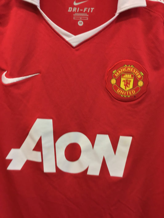 Nike Manchester United Authentic 2011 Home Jersey, Size M
