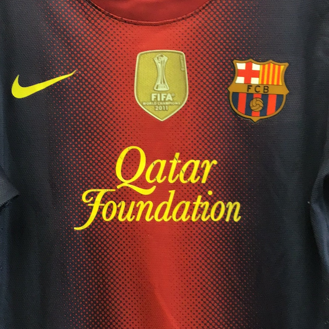 Nike FCB Messi#10 FIFA Champions 2011 Authentic Jersey, Size L
