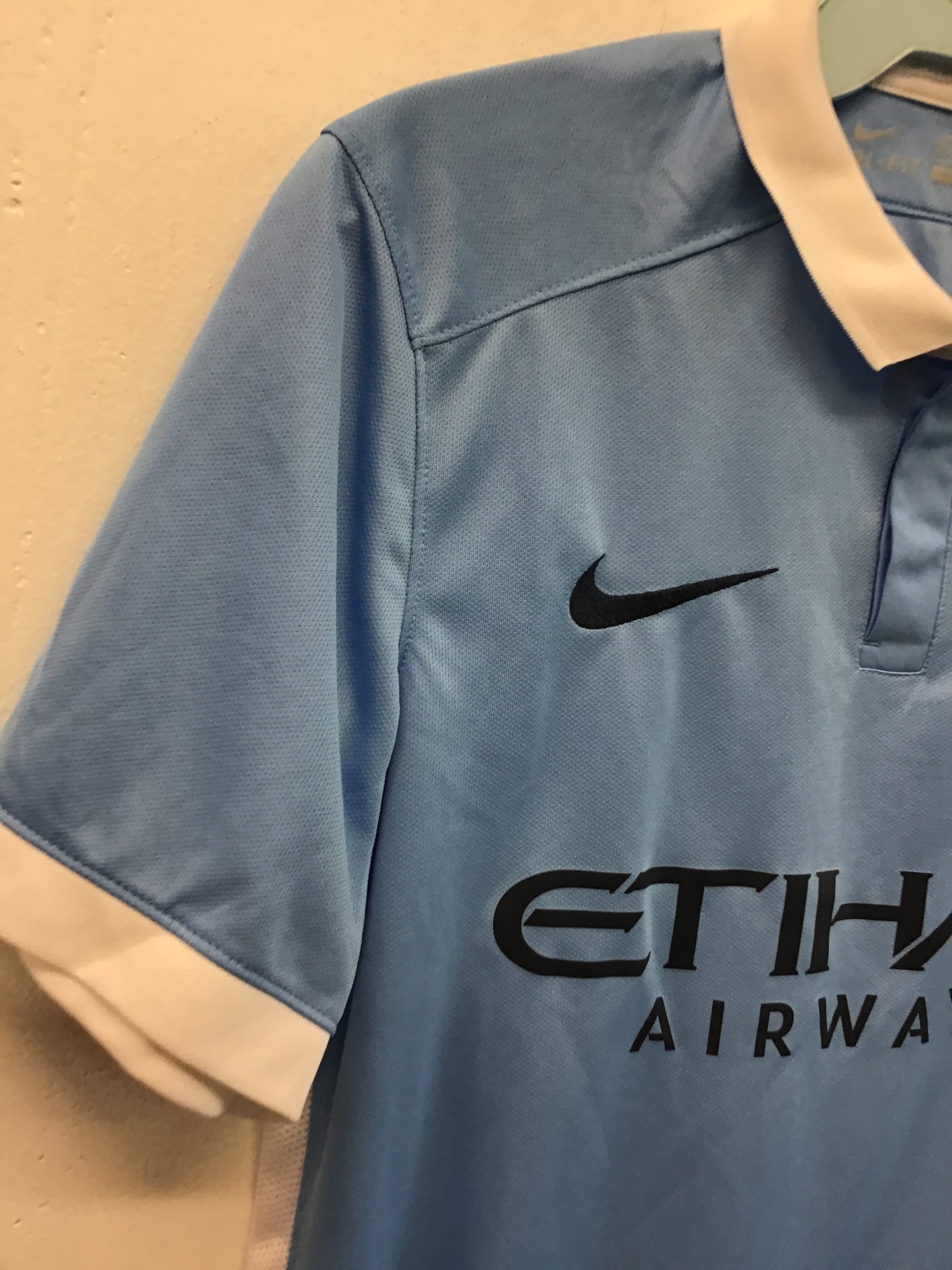 Nike Manchester City Collared Jersey, Size S