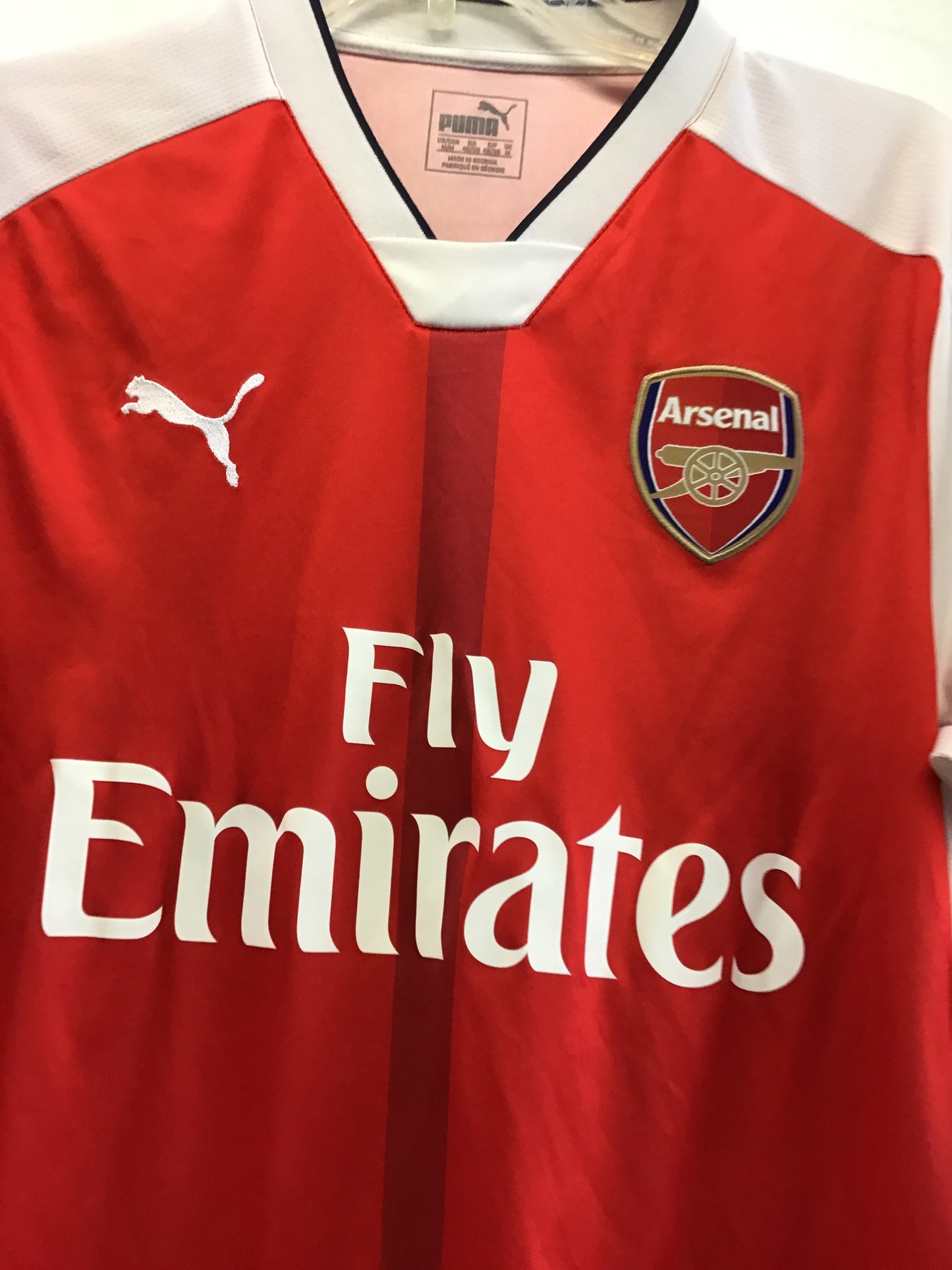 Puma Arsenal Fly Emirates Authentic Jersey, Size M