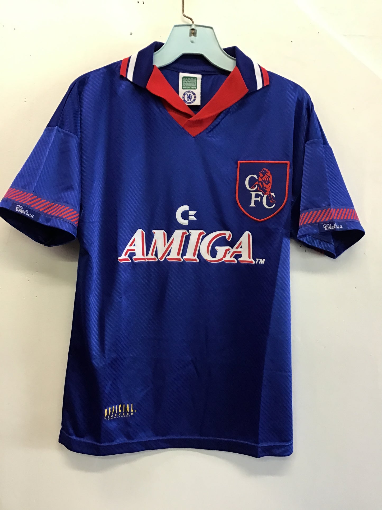 Vintage Retro Scoredraw Chelsea FC Shirt, Size S
