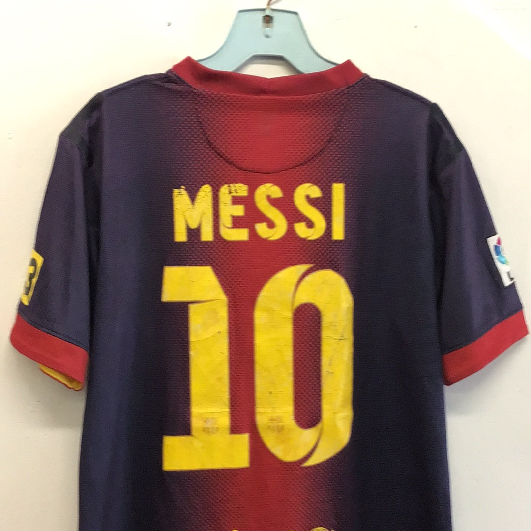 Nike FCB Messi#10 FIFA Champions 2011 Authentic Jersey, Size L