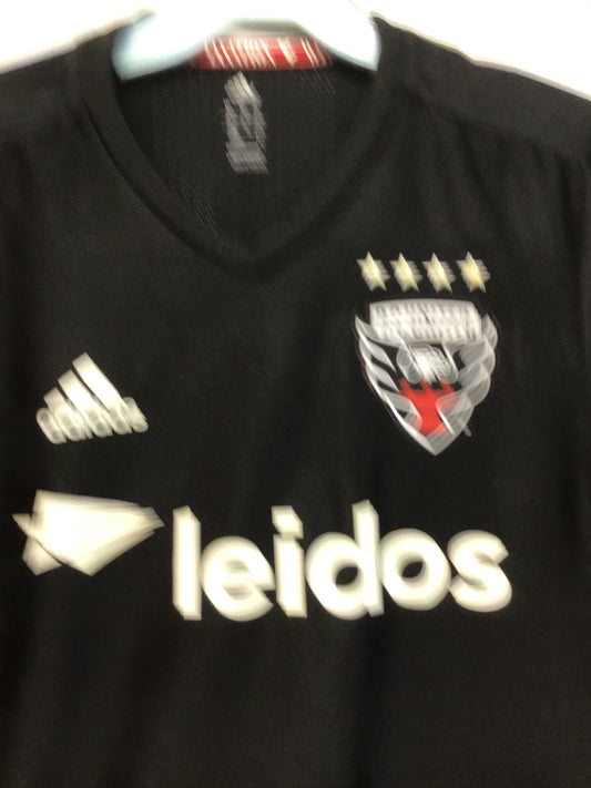 Adidas D.C. United 2016 Black Leidos Jersey, Size M
