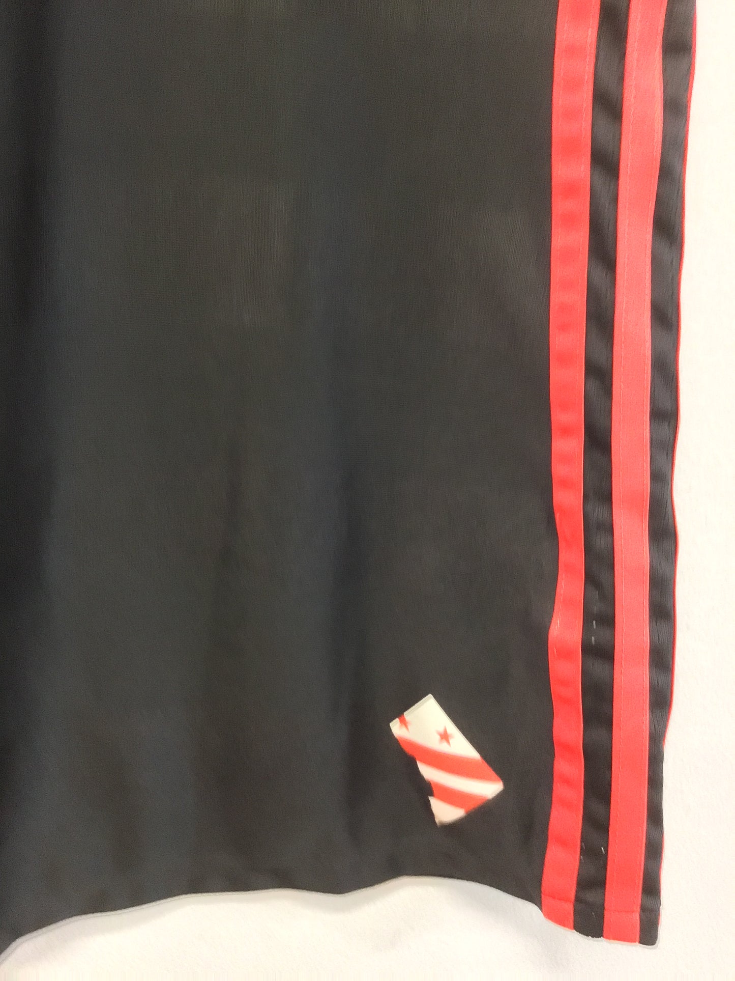 Adidas D.C. United 2016 Black Leidos Jersey, Size M