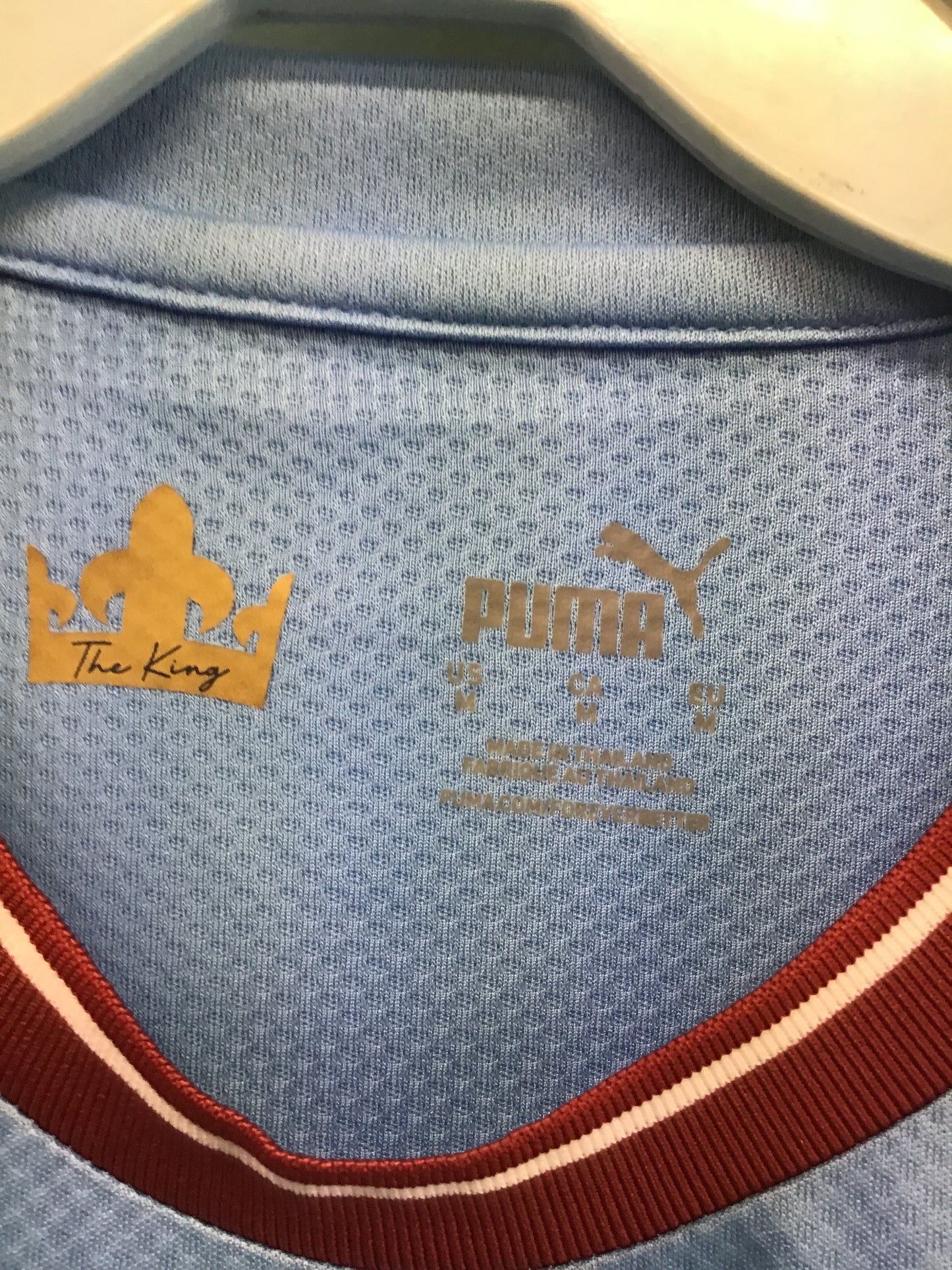 Puma Manchester City 2017 Authentic Jersey, Size M