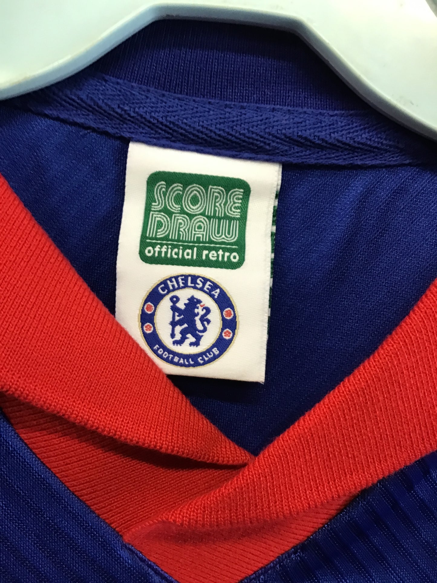 Vintage Retro Scoredraw Chelsea FC Shirt, Size S