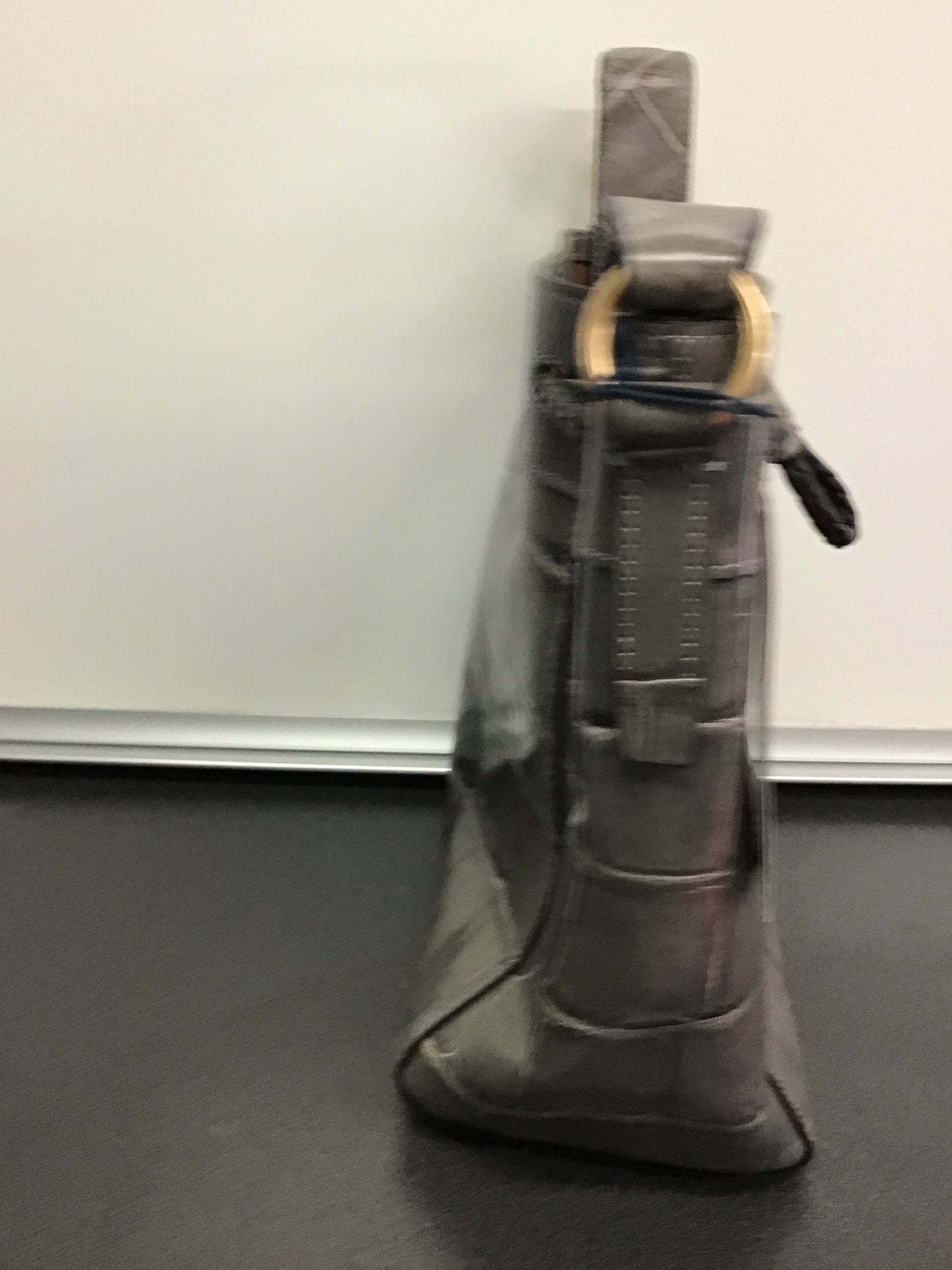Dooney & Bourke Smoke Hattie Drawstring Bucket Bag-NWT