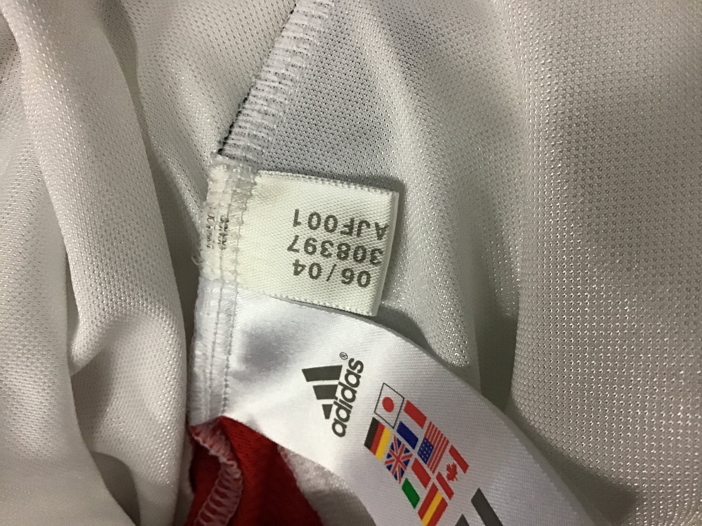 Adidas D.C. United 2003-2004 Away Jersey, Size S