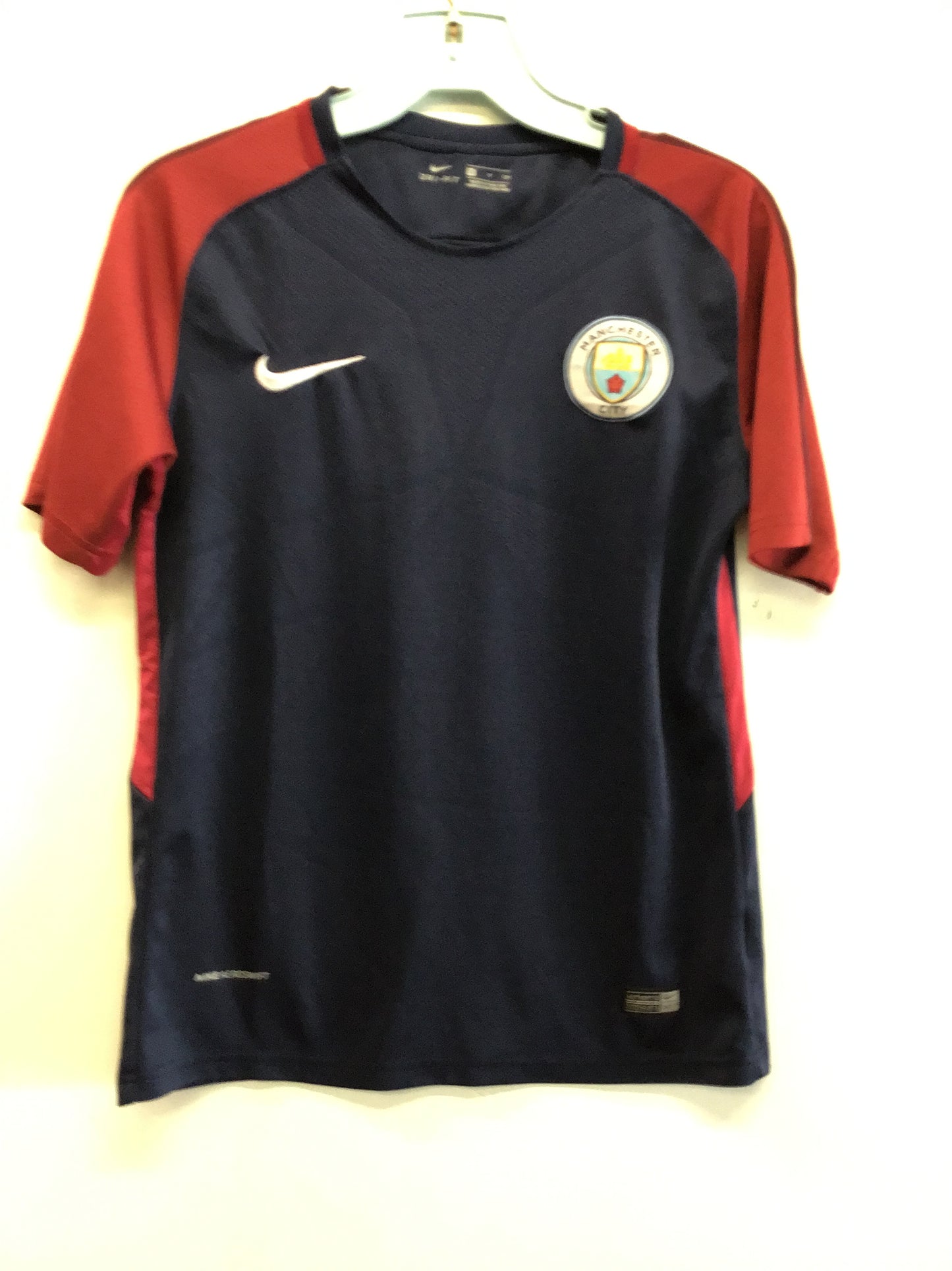 Nike Manchester City MCFC 2017 Authentic Jersey, Size S