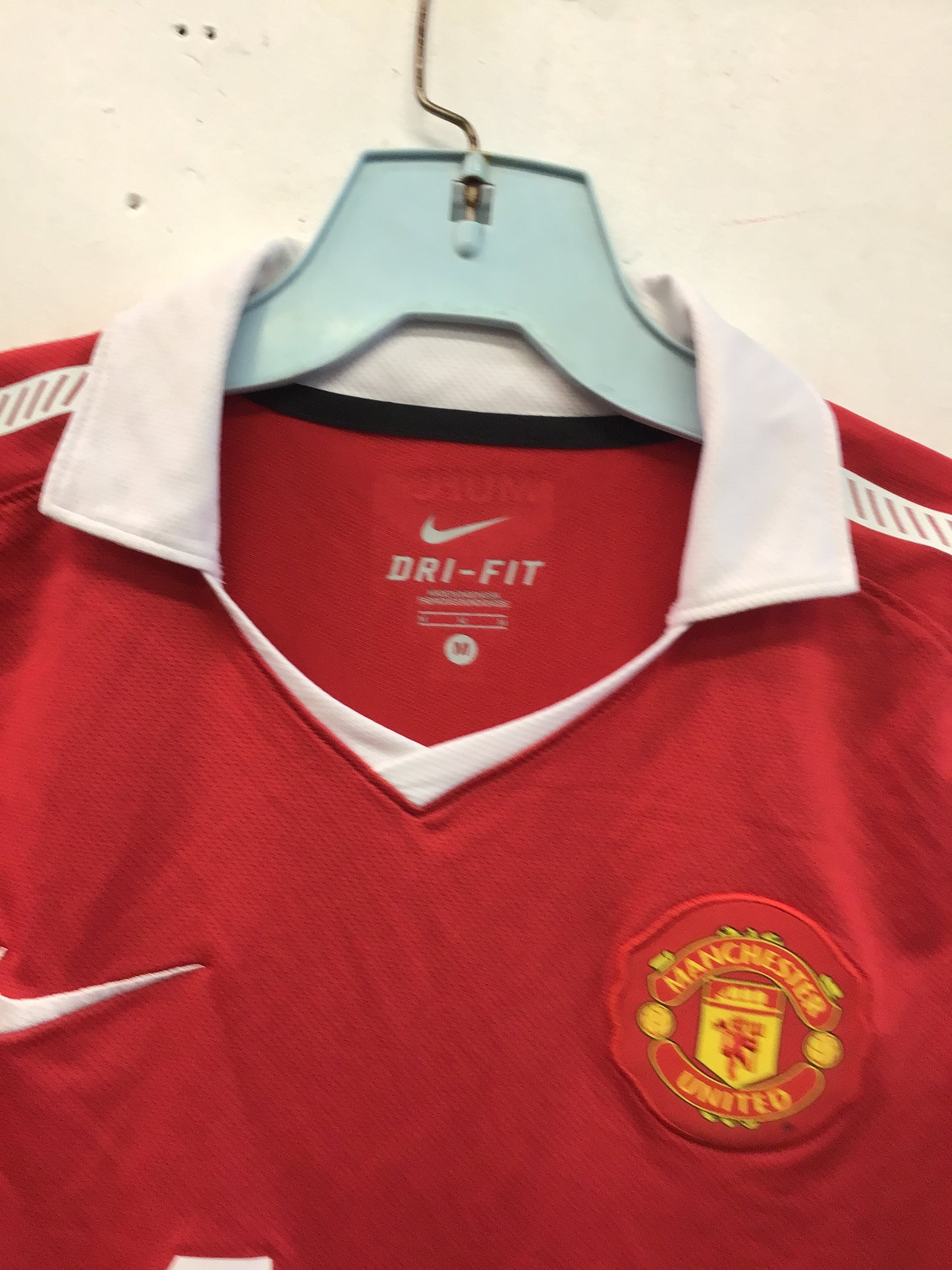 Nike Manchester United Authentic 2011 Home Jersey, Size M
