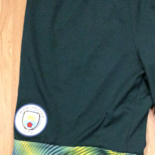 Puma Manchester City Hunter Green Mesh Shorts,  Size M