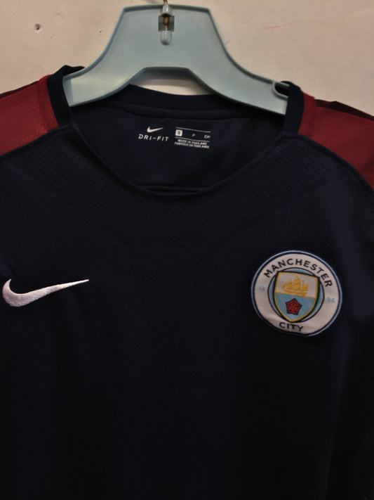 Nike Manchester City MCFC 2017 Authentic Jersey, Size S
