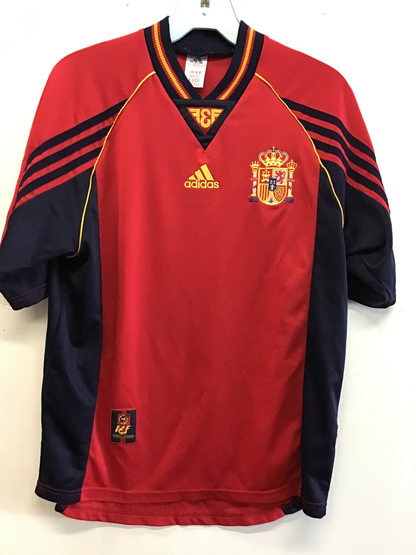 Adidas RFEF Real Federation Espanola de Futbol Shirt, Size M
