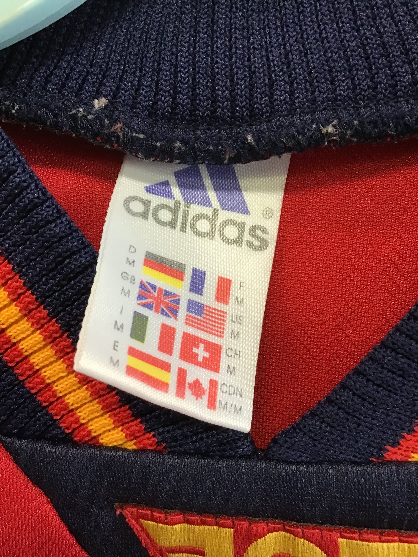 Adidas RFEF Real Federation Espanola de Futbol Shirt, Size M