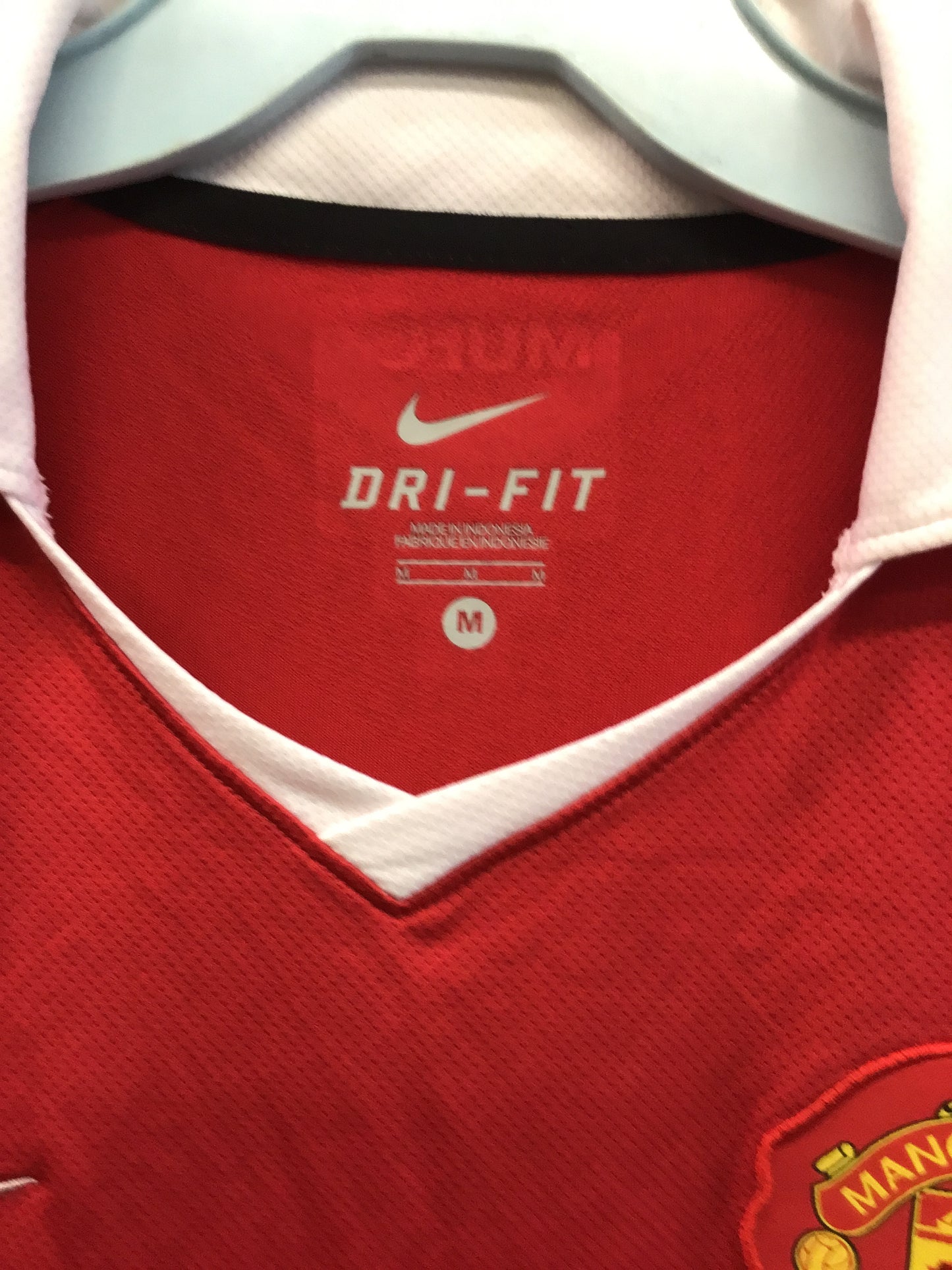 Nike Manchester United Authentic 2011 Home Jersey, Size M