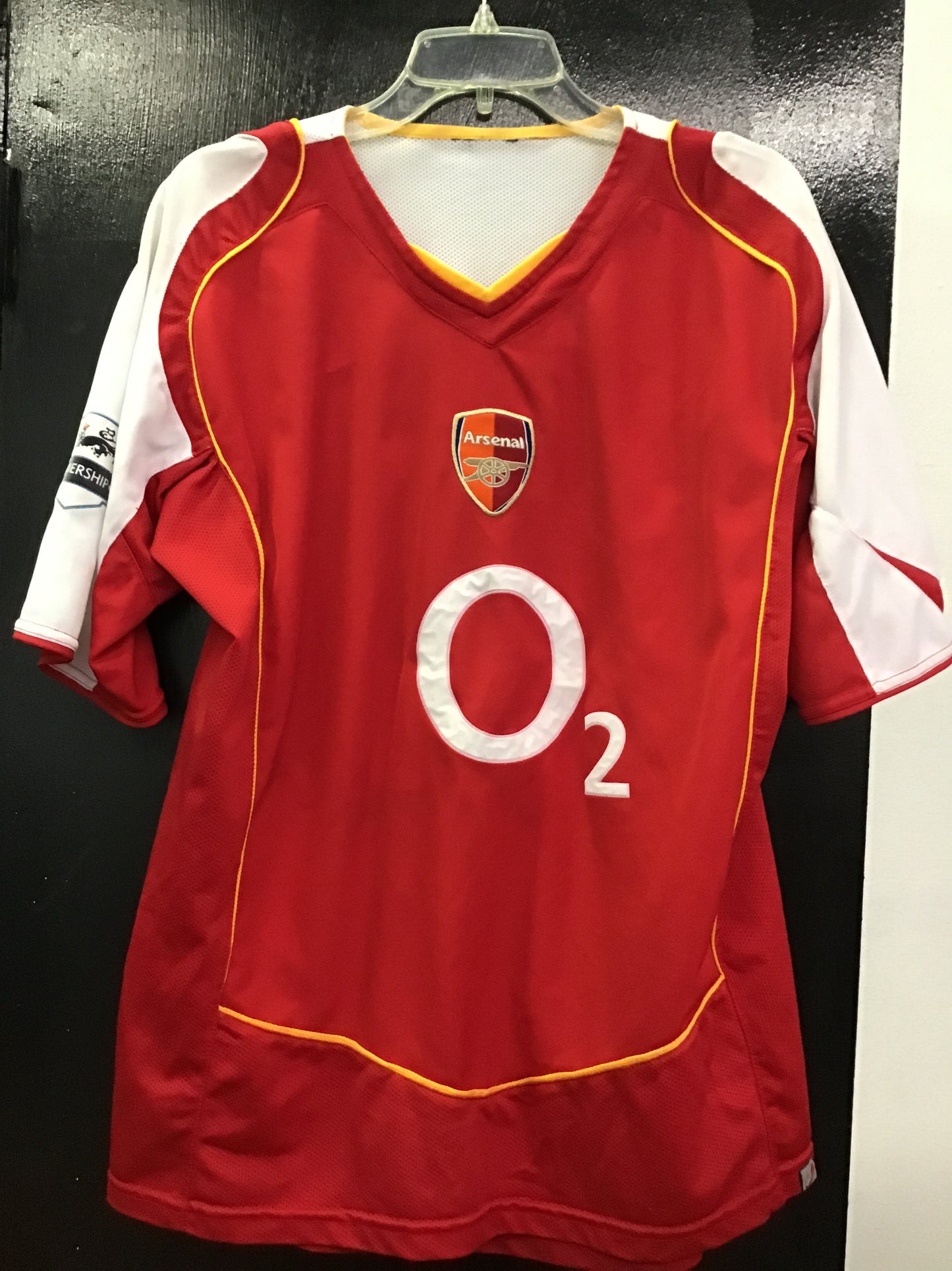 Arsenal O2 Gunners Jersey, Size L