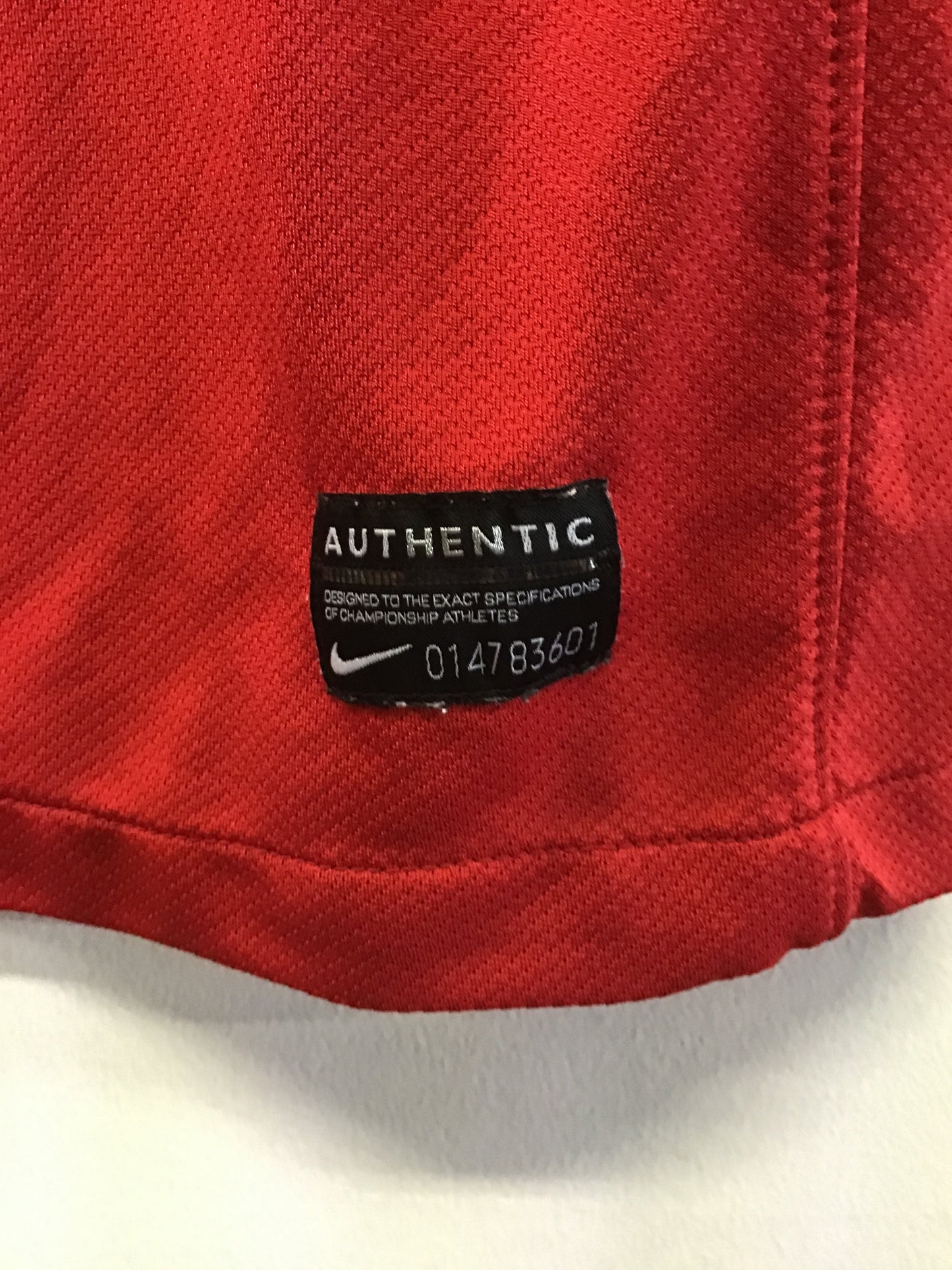 Nike Manchester United Authentic Jersey, Size S